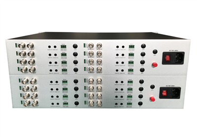 4路雙向3G-SDI+音頻+RS232無壓縮光端機
