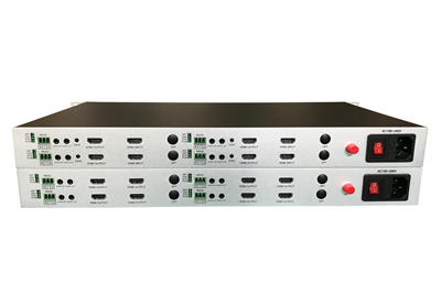 2路雙向HDMI+音頻+RS232無壓縮光端機